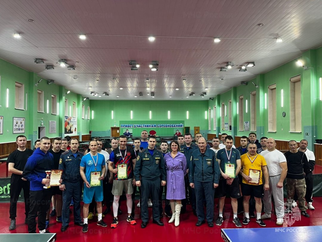 В Сорочинске прошли соревнования по настольному теннису